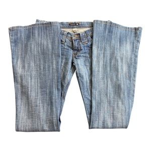 Frankie B🦋 size 6 Flair Pants Medium Denim RN103390